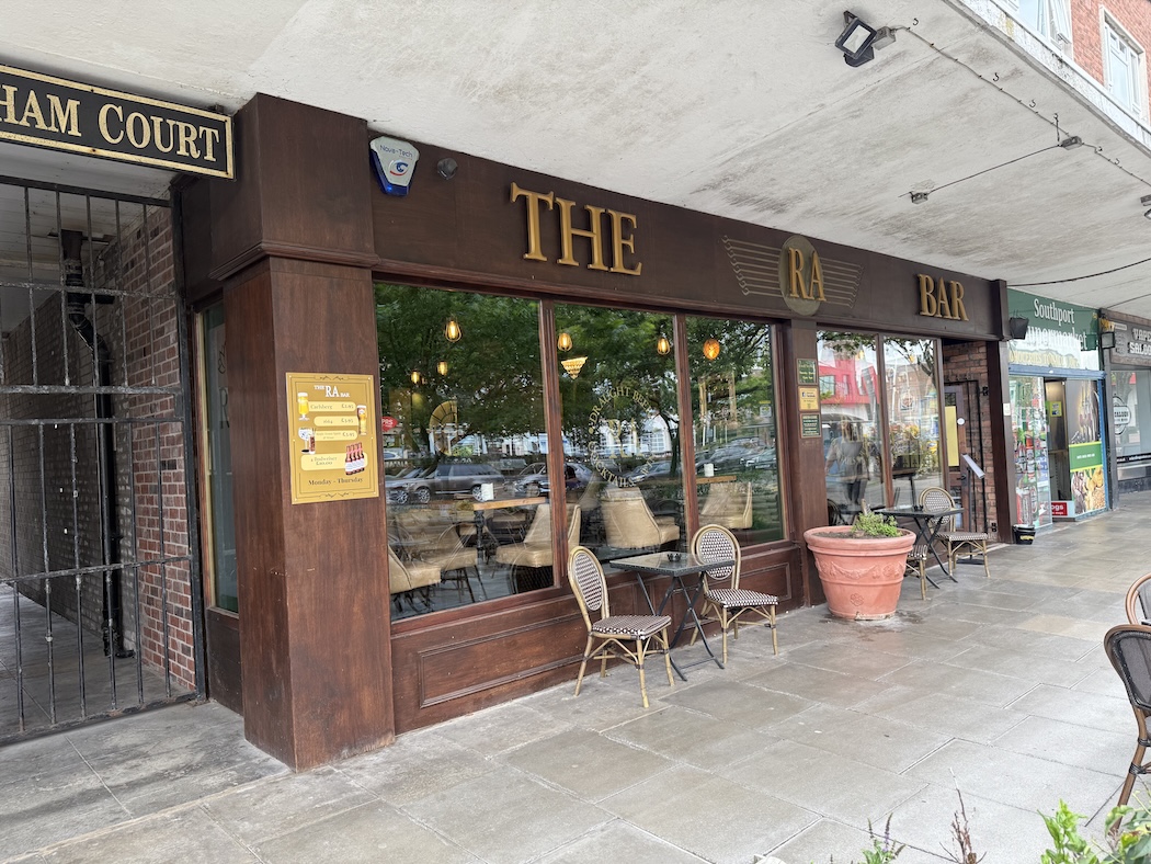 RA Bar in Southport